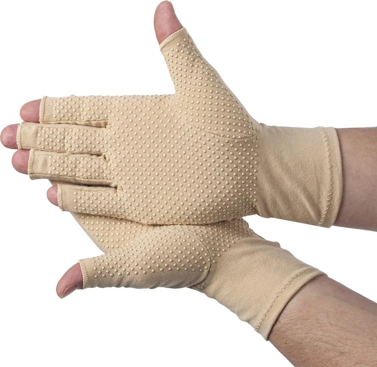 Therapeutische Reuma Artritis Compressie Handschoenen Met Anti-Slip Voor Pijnverlichting, Ondersteuning & Verbetering Van De Bloedsomloop | Grijs Small 8 Therapeutische Reuma Artritis Compressie Handschoenen Met Anti-Slip Voor Pijnverlichting, Ondersteuning & Verbetering Van De Bloedsomloop | Grijs Small - Afbeelding 8