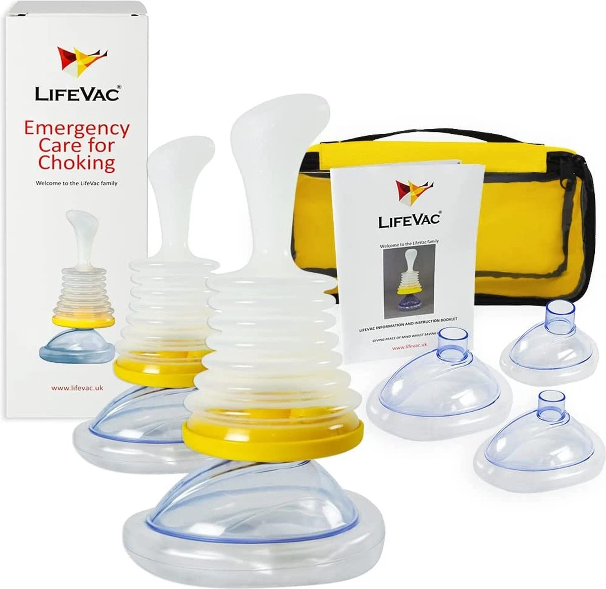 LifeVac Duo Pack - Travel & Home Kit - Anti-verstikking Apparaat 2 LifeVac Duo Pack - Travel & Home Kit - Anti-verstikking Apparaat - Afbeelding 2