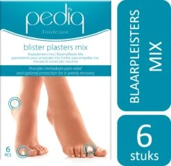 Pediq Blaarpleisters Mix - Blaren (6 Stuks)
