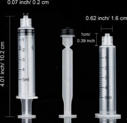 ESSIBLE Spuit - Spuiten - Injectiespuit - Doseerspuit - Injectiespuit Zonder Naald - 5ml - 20 Stuks 8 ESSIBLE Spuit - Spuiten - Injectiespuit - Doseerspuit - Injectiespuit Zonder Naald - 5ml - 20 Stuks -Winkel Voor Ehbo-Apparatuur 1200x1172 2