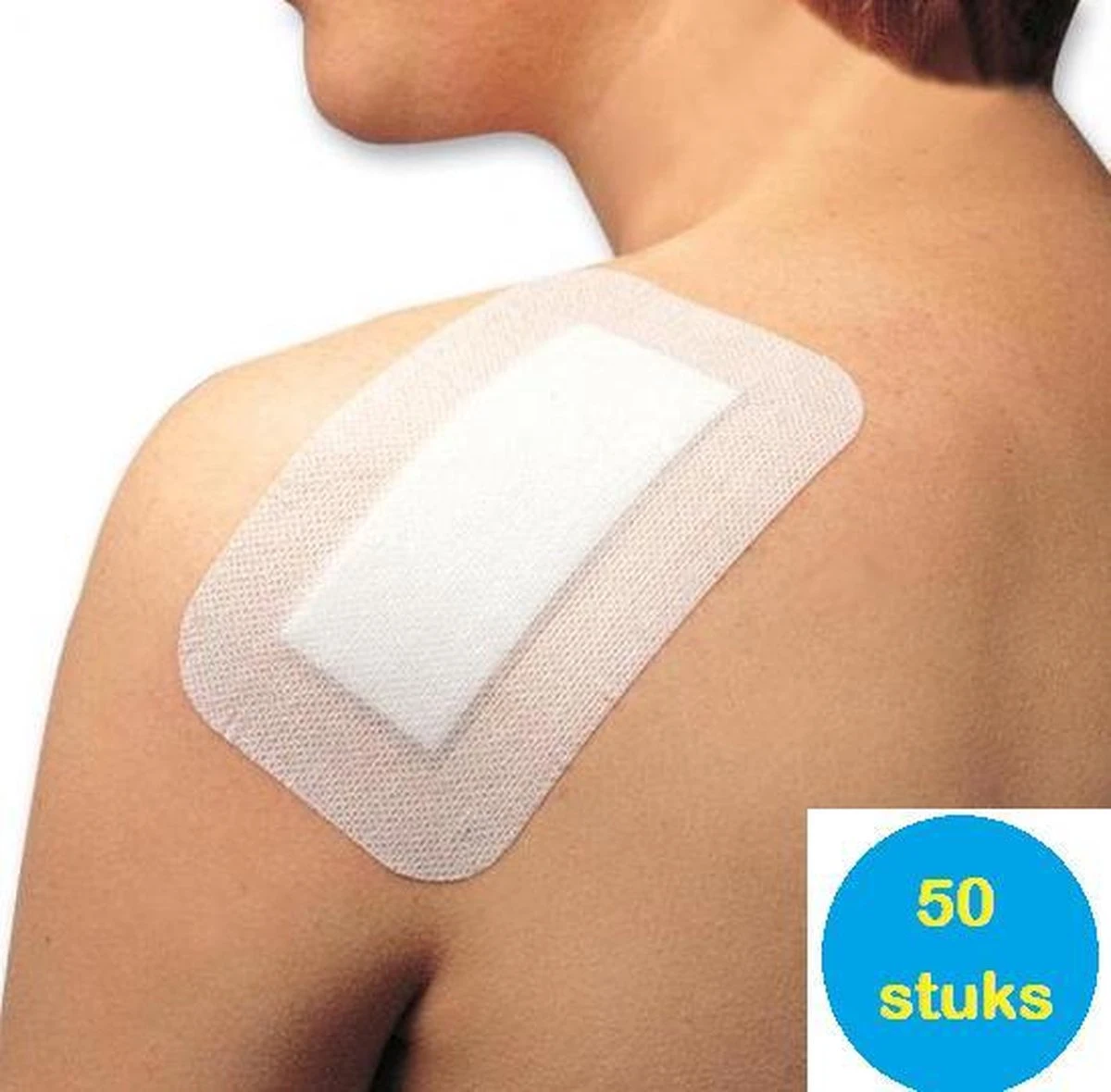 Eilandpleisters 5 X 7 Cm - 50 Stuks 1 Eilandpleisters 5 X 7 Cm - 50 Stuks