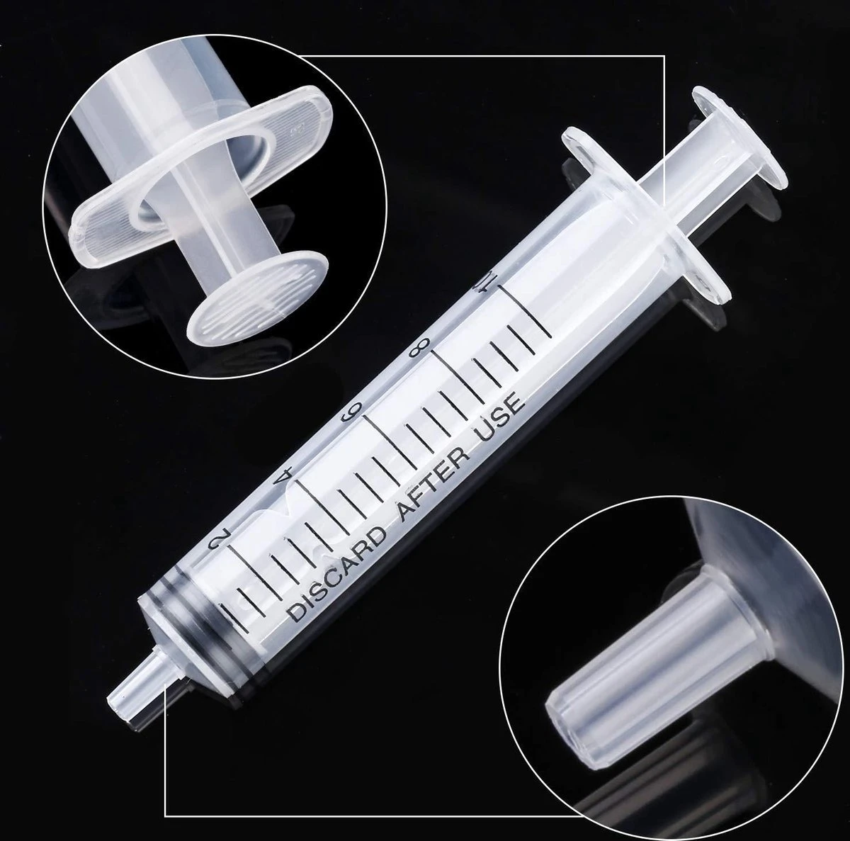 Merkloos Spuit - Spuiten - Injectiespuit - Doseerspuit - Injectiespuit Zonder Naald - 10ml - 20 Stuks 2 Merkloos Spuit - Spuiten - Injectiespuit - Doseerspuit - Injectiespuit Zonder Naald - 10ml - 20 Stuks - Afbeelding 2