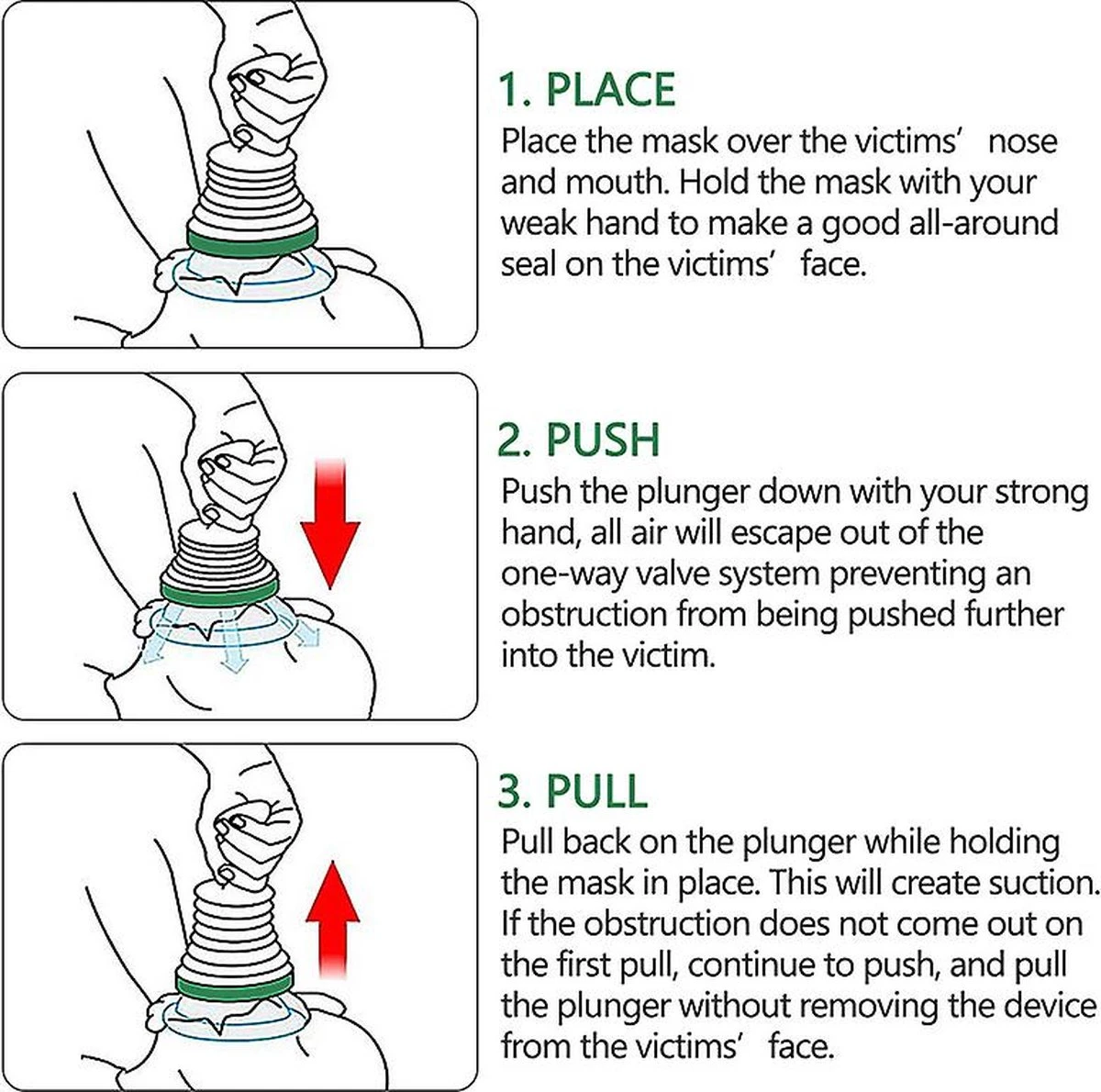Chomed - Beste Anti Verstikkingspomp - Anti Verstikkings Apparaat 2 Chomed - Beste Anti Verstikkingspomp - Anti Verstikkings Apparaat - Afbeelding 2