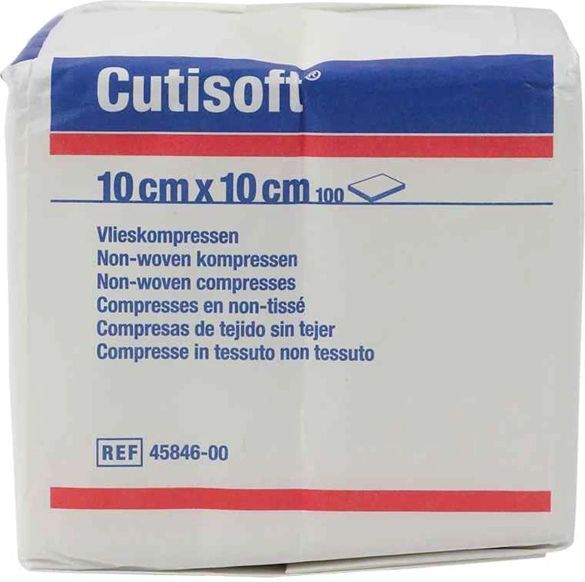 BSN Cutisoft N/S 10X10Cm 45846 2 BSN Cutisoft N/S 10X10Cm 45846 - Afbeelding 2