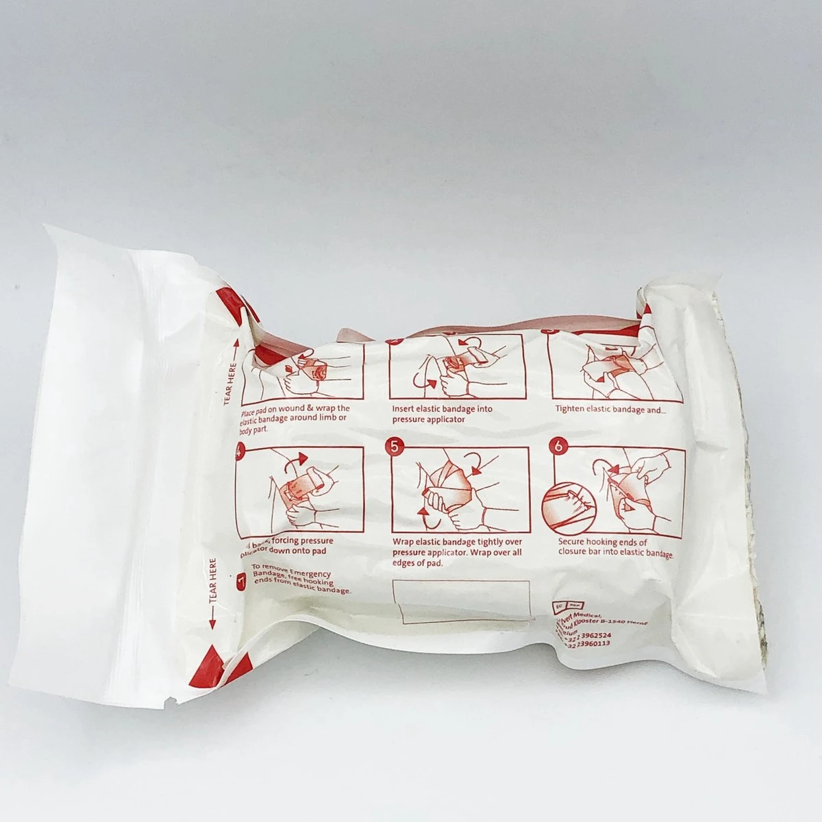 Emergency Bandage 10cm - Traumazwachtel 11 Emergency Bandage 10cm - Traumazwachtel - Afbeelding 11