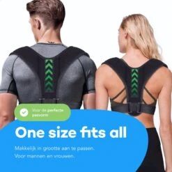 Medische Verstelbare Postuur Corrector - Correctie Voor Rug, Schouders & Nek - Rugbrace - Comfortabele Rug Houding Corrector - Rugband Tegen Rugpijn - One Size - Ergonomisch Design -Winkel Voor Ehbo-Apparatuur 1200x1200 120