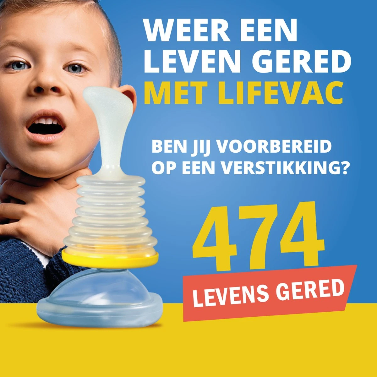 LifeVac Anti-verstikking Apparaat - Travel Kit 3 LifeVac Anti-verstikking Apparaat - Travel Kit - Afbeelding 3