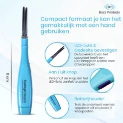 Buzz Products Amandelsteen Verwijderaar / Tonsil Stones / Met Baterijen / Oorsmeer Verwijderaar Spuit -Winkel Voor Ehbo-Apparatuur 1200x1200 162