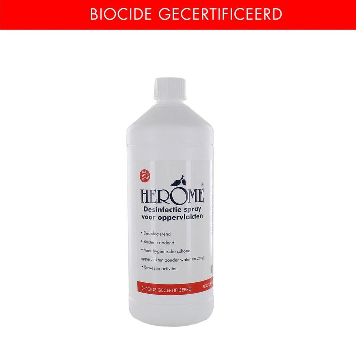 Herome Direct Desinfect Desinfectiespray Spray Navulverpakking Parfumvrij - 80% Alcohol - Voor Desinfectie Van Oppervlakken En Handen - 1000ml. 4 Herome Direct Desinfect Desinfectiespray Spray Navulverpakking Parfumvrij - 80% Alcohol - Voor Desinfectie Van Oppervlakken En Handen - 1000ml. - Afbeelding 4