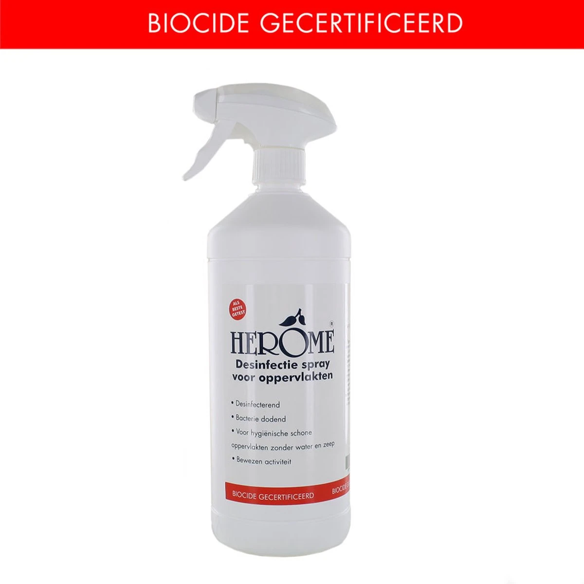Herome Direct Desinfect Desinfectiespray - Desinfecterende Spray Met 80% Alcohol - Om Oppervlakten Te Desinfecteren - 1000ml. 4 Herome Direct Desinfect Desinfectiespray - Desinfecterende Spray Met 80% Alcohol - Om Oppervlakten Te Desinfecteren - 1000ml. - Afbeelding 4