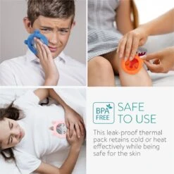 Navaris Gel Packs 5 Stuks - Herbruikbaar Cold Pack Voor Verkoeling - Koelcompres Voor Kinderen Met Speels Ontwerp - Voor Eerste Hulp Bij Ongelukjes 12 Navaris Gel Packs 5 Stuks - Herbruikbaar Cold Pack Voor Verkoeling - Koelcompres Voor Kinderen Met Speels Ontwerp - Voor Eerste Hulp Bij Ongelukjes -Winkel Voor Ehbo-Apparatuur 1200x1200 185