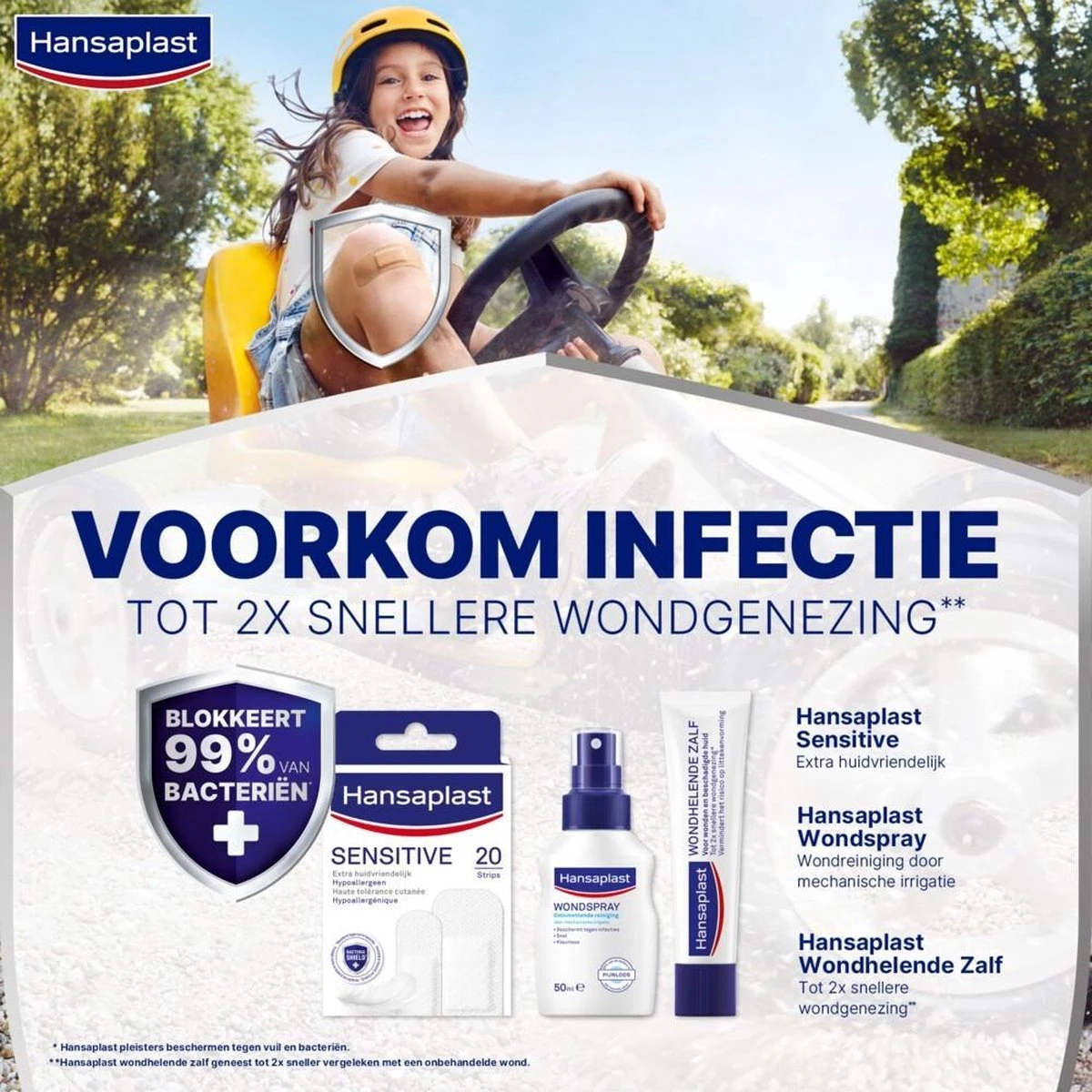 Hansaplast Sensitive Pleisters - 20 Strips 4 Hansaplast Sensitive Pleisters - 20 Strips - Afbeelding 4