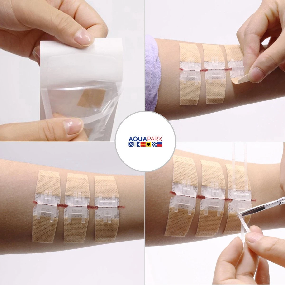 QuickStitch Hechtpleister – Naaldloze Hechting – Pleister Voor Diepe Wonden - Pleisters – Zelf Hechtpleister – Snelle Manier Om Wonden Af Te Sluiten – 3 Stuks 1 QuickStitch Hechtpleister – Naaldloze Hechting – Pleister Voor Diepe Wonden - Pleisters – Zelf Hechtpleister – Snelle Manier Om Wonden Af Te Sluiten – 3 Stuks