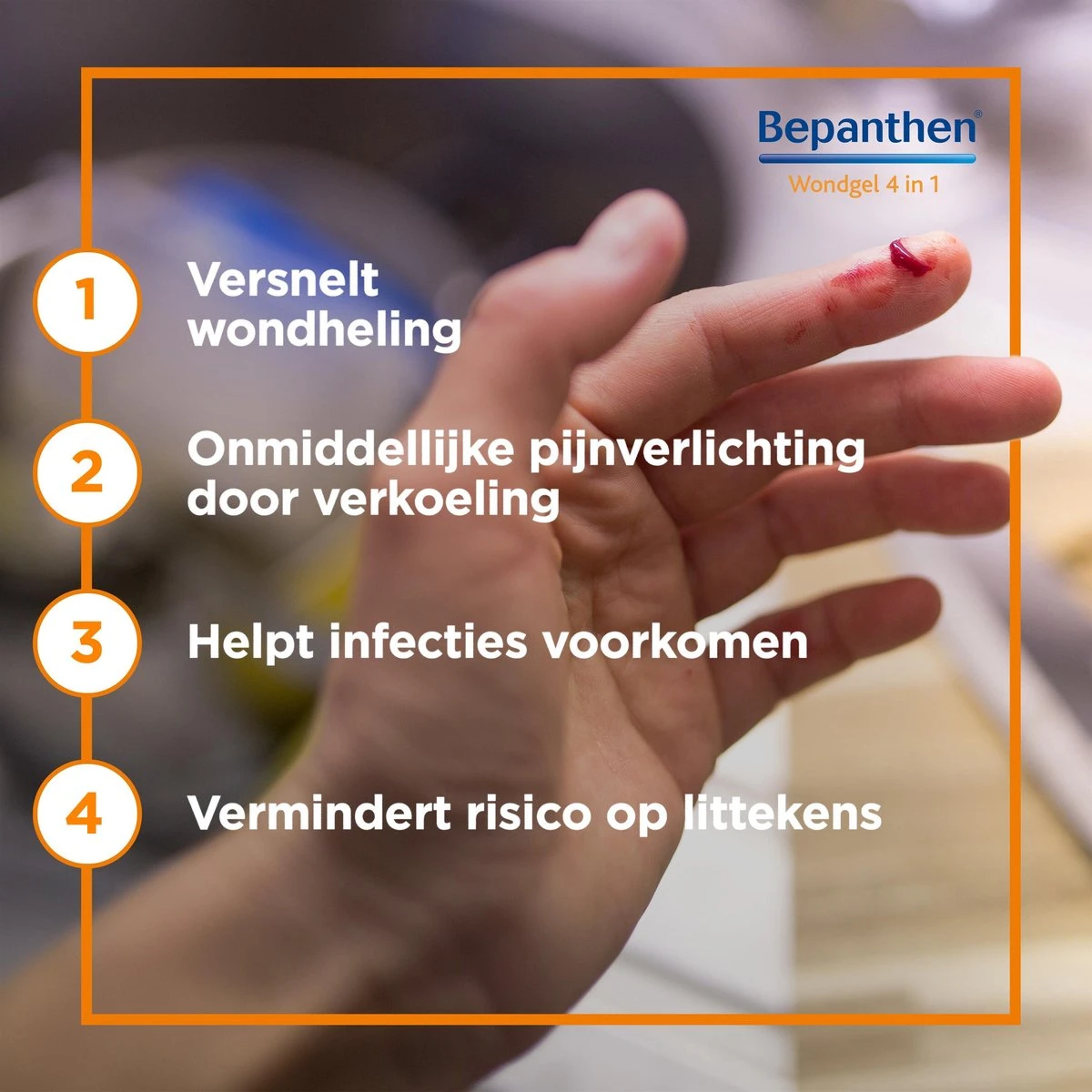 Bepanthen Wondgel - Vegan Hydrogel - Behandeling Van Kleine Wonden Zoals Snijwonden, Schaafwonden Of Brandwonden - 50 Gram 4 Bepanthen Wondgel - Vegan Hydrogel - Behandeling Van Kleine Wonden Zoals Snijwonden, Schaafwonden Of Brandwonden - 50 Gram - Afbeelding 4