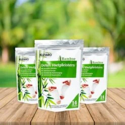 Kluvaro Detox Voetpleisters (Bamboe) - 100% Natuurlijke Ingrediënten - Verbeterde Kwaliteit - 14 Stuks -Winkel Voor Ehbo-Apparatuur 1200x1200 41