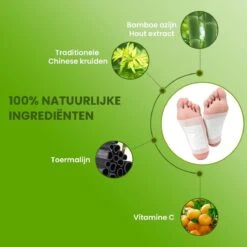 Kluvaro Detox Voetpleisters (Bamboe) - 100% Natuurlijke Ingrediënten - Verbeterde Kwaliteit - 14 Stuks -Winkel Voor Ehbo-Apparatuur 1200x1200 46