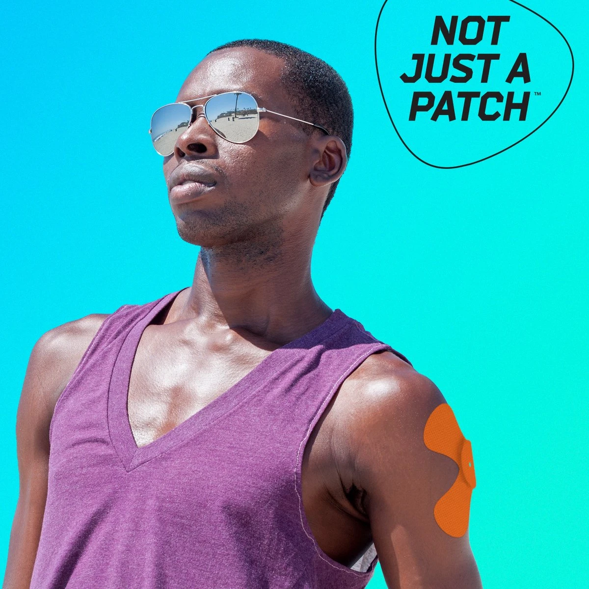 Not Just A Patch- X-patch – Multicolor – 20 Pack - For All CGM Or Omnipod 3 Not Just A Patch- X-patch – Multicolor – 20 Pack - For All CGM Or Omnipod - Afbeelding 3