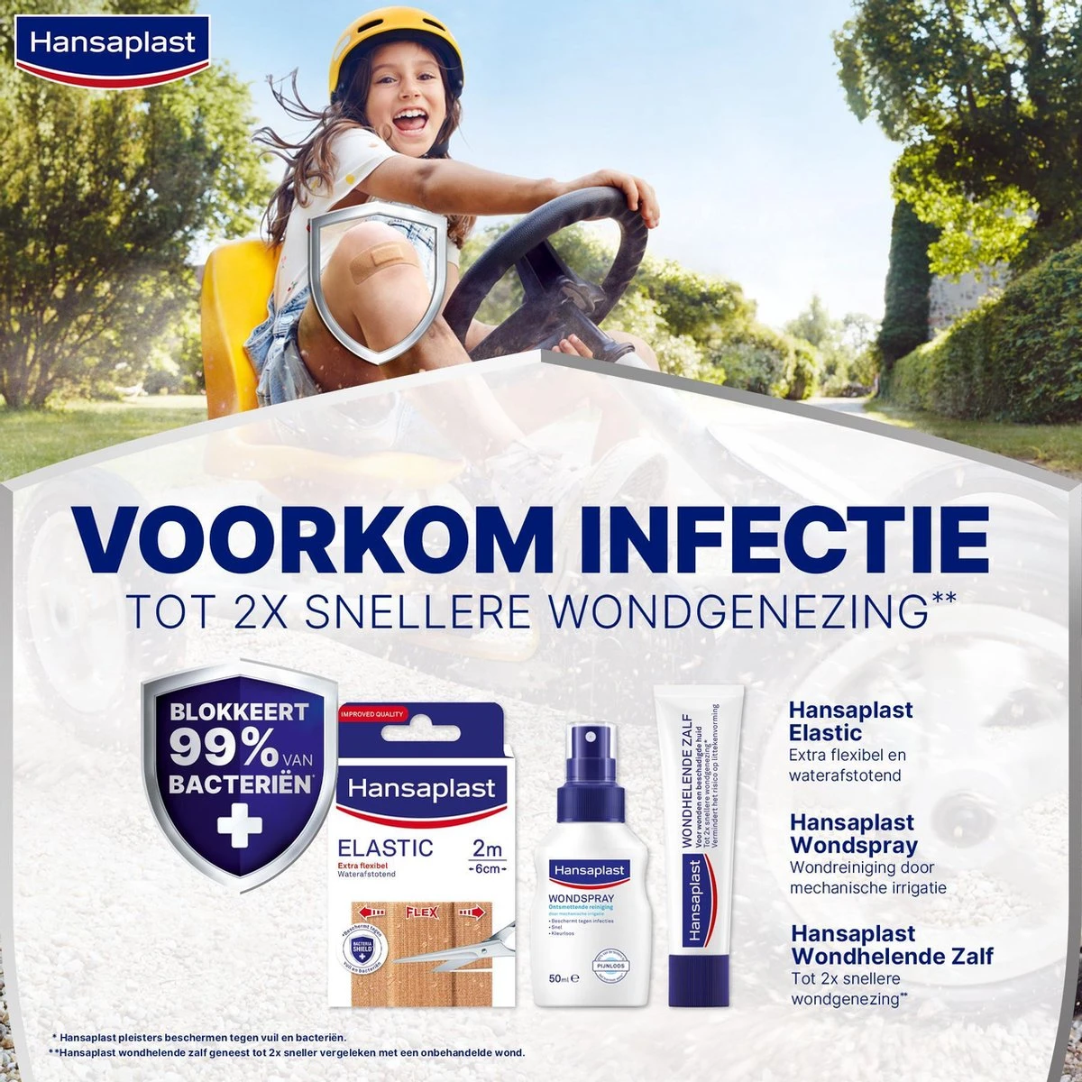 Hansaplast Pleister – Elastic , 2mx6cm - 1 Stuks 4 Hansaplast Pleister – Elastic , 2mx6cm - 1 Stuks - Afbeelding 4