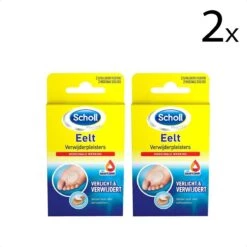 Scholl Eelt Verwijderpleister - 4 Stuks X2