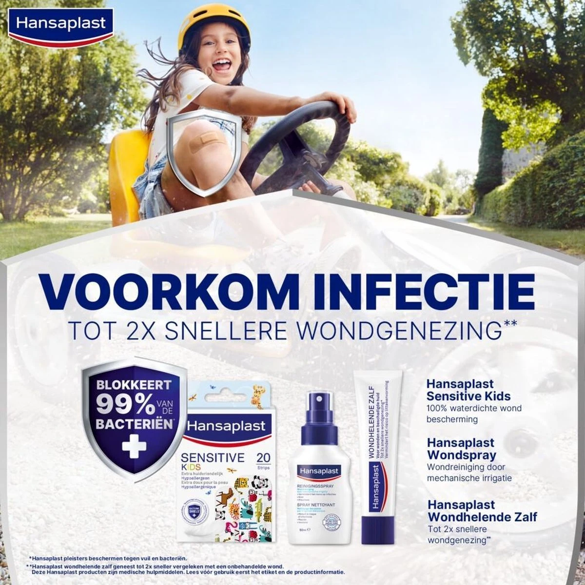 Hansaplast - Sensitive Kids Pleisters - 20 Strips 4 Hansaplast - Sensitive Kids Pleisters - 20 Strips - Afbeelding 4