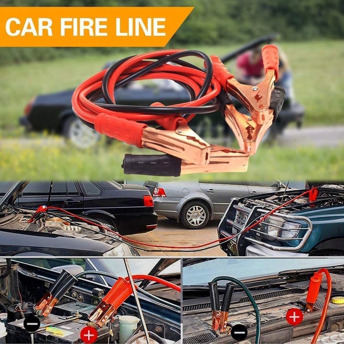 76-in-1 Auto-pannenset, Verbanddoos, Auto, Noodgereedschapset, Pechhulp, Set Veiligheidsset Met Starthulpkabel, Sleepkabel, Waarschuwingsdriehoek, Zaklamp, Etc., Beste Cadeau Voor Noodgevallen, Eerste Hulp 7 76-in-1 Auto-pannenset, Verbanddoos, Auto, Noodgereedschapset, Pechhulp, Set Veiligheidsset Met Starthulpkabel, Sleepkabel, Waarschuwingsdriehoek, Zaklamp, Etc., Beste Cadeau Voor Noodgevallen, Eerste Hulp - Afbeelding 7