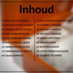 Technosafety Verbanddoos + Wandhouder - EHBO Set - Internationaal Goedgekeurd - Verbandkast - First Aid Kit 11 Technosafety Verbanddoos + Wandhouder - EHBO Set - Internationaal Goedgekeurd - Verbandkast - First Aid Kit -Winkel Voor Ehbo-Apparatuur 1200x1200 90