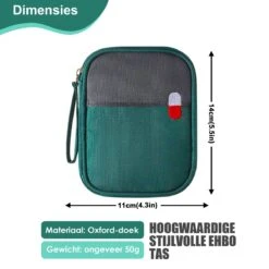 Good Luck EHBO-tas Small- EHBO-tas - Toilettas - Groen - Waterdicht - Multifunctioneel - Draagbaar 13 Good Luck EHBO-tas Small- EHBO-tas - Toilettas - Groen - Waterdicht - Multifunctioneel - Draagbaar -Winkel Voor Ehbo-Apparatuur 1200x1200 95