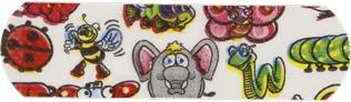 Pleisters Voor Kinderen - Kinderpleisters - Waterafstotend En Vuilwerend 2 Pleisters Voor Kinderen - Kinderpleisters - Waterafstotend En Vuilwerend - Afbeelding 2