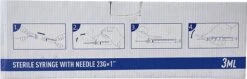 IVROU Steriele Injectiespuit 3ML X 100 Stuks - Doseerspuit Met Maataanduiding En Naald - Injectie Spuit - Injectienaald - Wegwerp Spuit - Individueel Verpakt 11 IVROU Steriele Injectiespuit 3ML X 100 Stuks - Doseerspuit Met Maataanduiding En Naald - Injectie Spuit - Injectienaald - Wegwerp Spuit - Individueel Verpakt -Winkel Voor Ehbo-Apparatuur 1200x382