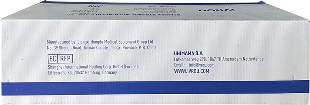 IVROU Steriele Injectiespuit 3ML X 100 Stuks - Doseerspuit Met Maataanduiding En Naald - Injectie Spuit - Injectienaald - Wegwerp Spuit - Individueel Verpakt 5 IVROU Steriele Injectiespuit 3ML X 100 Stuks - Doseerspuit Met Maataanduiding En Naald - Injectie Spuit - Injectienaald - Wegwerp Spuit - Individueel Verpakt - Afbeelding 5
