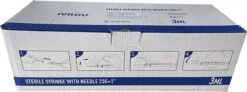 IVROU Steriele Injectiespuit 3ML X 100 Stuks - Doseerspuit Met Maataanduiding En Naald - Injectie Spuit - Injectienaald - Wegwerp Spuit - Individueel Verpakt 12 IVROU Steriele Injectiespuit 3ML X 100 Stuks - Doseerspuit Met Maataanduiding En Naald - Injectie Spuit - Injectienaald - Wegwerp Spuit - Individueel Verpakt -Winkel Voor Ehbo-Apparatuur 1200x448 1