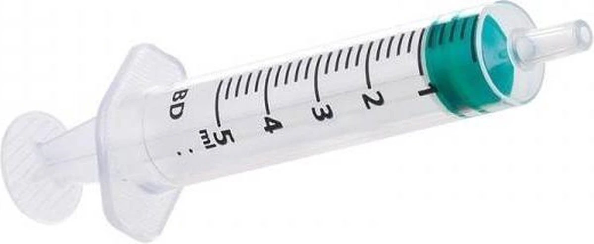 Wegwerp (injectie) Spuit 5ML 1 Wegwerp (injectie) Spuit 5ML