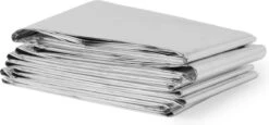 Nooddeken - Isolatiedeken - Reddingsdeken - Thermodeken - Thermisch - Noodpakket - PET - Aluminium - Folie - Zilver