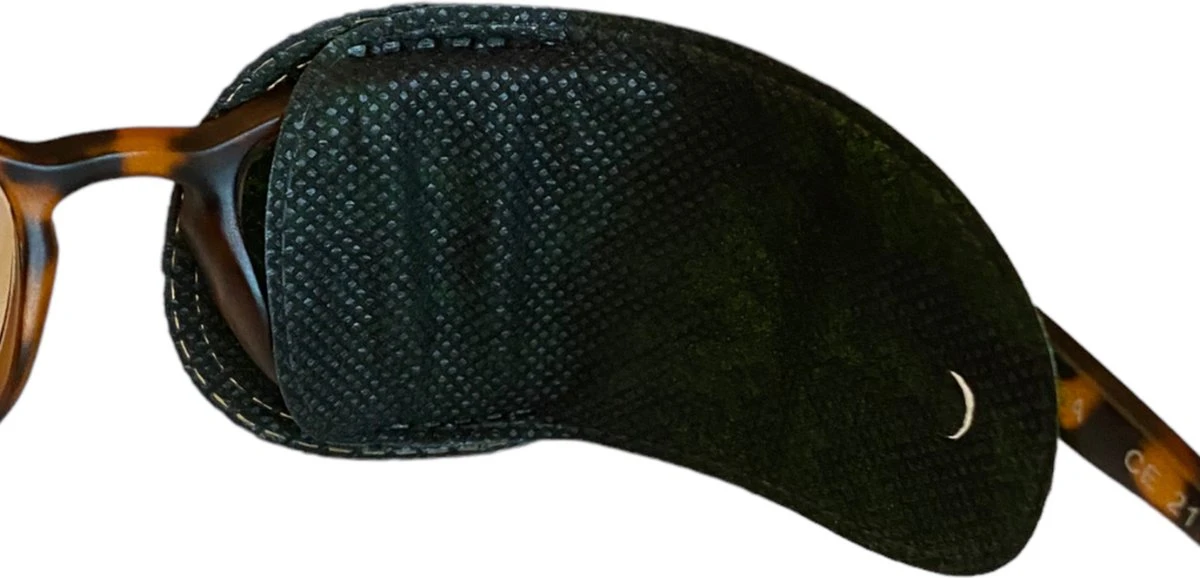 2 X Brilpatch – Brilpleister – Amblyopie – Lui Oog -Afdekken Lui Oog – Oogpleister – Occlusietherapie – Large – Zwart 5 2 X Brilpatch – Brilpleister – Amblyopie – Lui Oog -Afdekken Lui Oog – Oogpleister – Occlusietherapie – Large – Zwart - Afbeelding 5