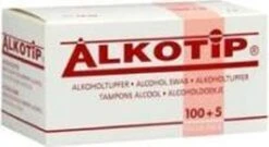 Alcoholdoekje Alkotip 100+5 7 Alcoholdoekje Alkotip 100+5 -Winkel Voor Ehbo-Apparatuur 1200x657