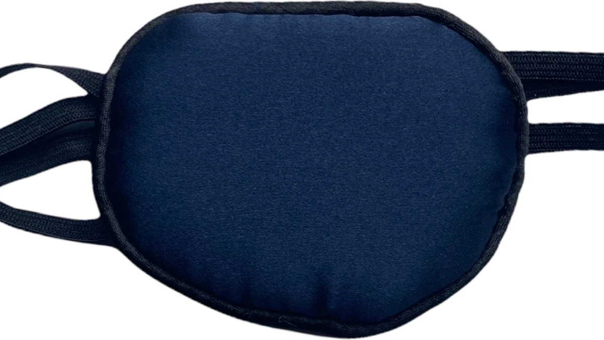 Ooglapje Zijde – Ultrasoft – Medisch Gebruik – Navy Blue - Oogpatch – Afdekking Oog – Voor Lui Oog - Na Operatie - Na Laseren 4 Ooglapje Zijde – Ultrasoft – Medisch Gebruik – Navy Blue - Oogpatch – Afdekking Oog – Voor Lui Oog - Na Operatie - Na Laseren - Afbeelding 4