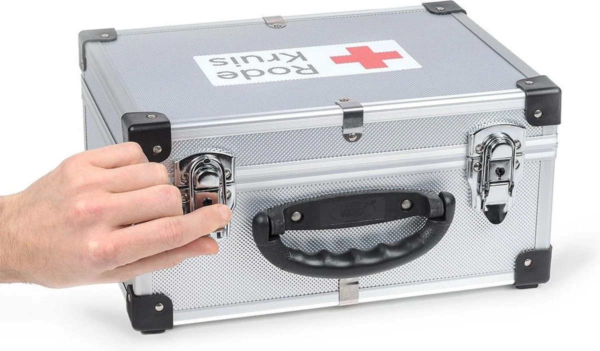 Rode Kruis - EHBO-koffer - 'In En Om Het Huis' - Eerste Hulp Kit: 121-delig 3 Rode Kruis - EHBO-koffer - 'In En Om Het Huis' - Eerste Hulp Kit: 121-delig - Afbeelding 3