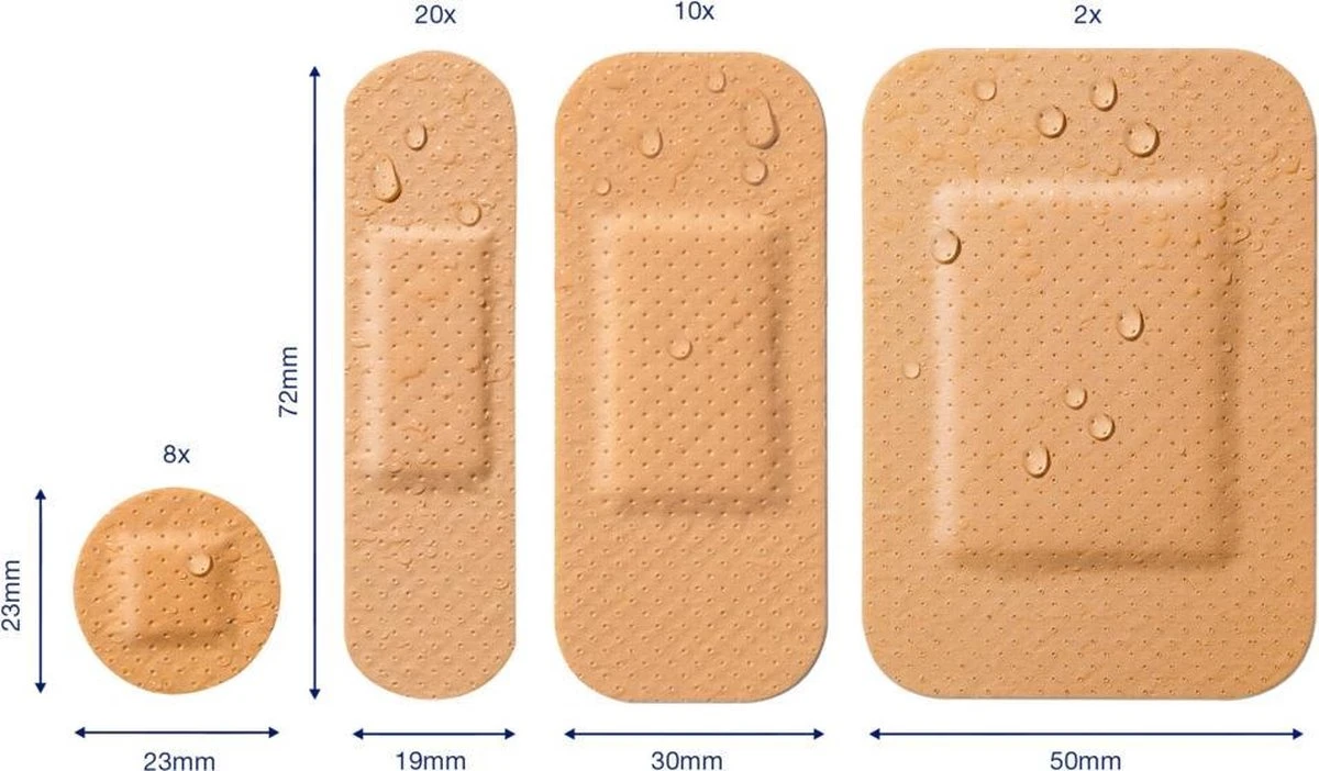 Hansaplast Universal Pleisters - 40 Strips 2 Hansaplast Universal Pleisters - 40 Strips - Afbeelding 2
