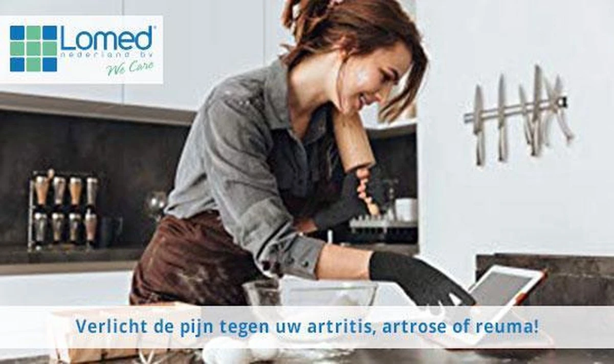 Pro-orthic Reuma Artritis Compressie Handschoenen Grijs - Medium 17 Pro-orthic Reuma Artritis Compressie Handschoenen Grijs - Medium - Afbeelding 17