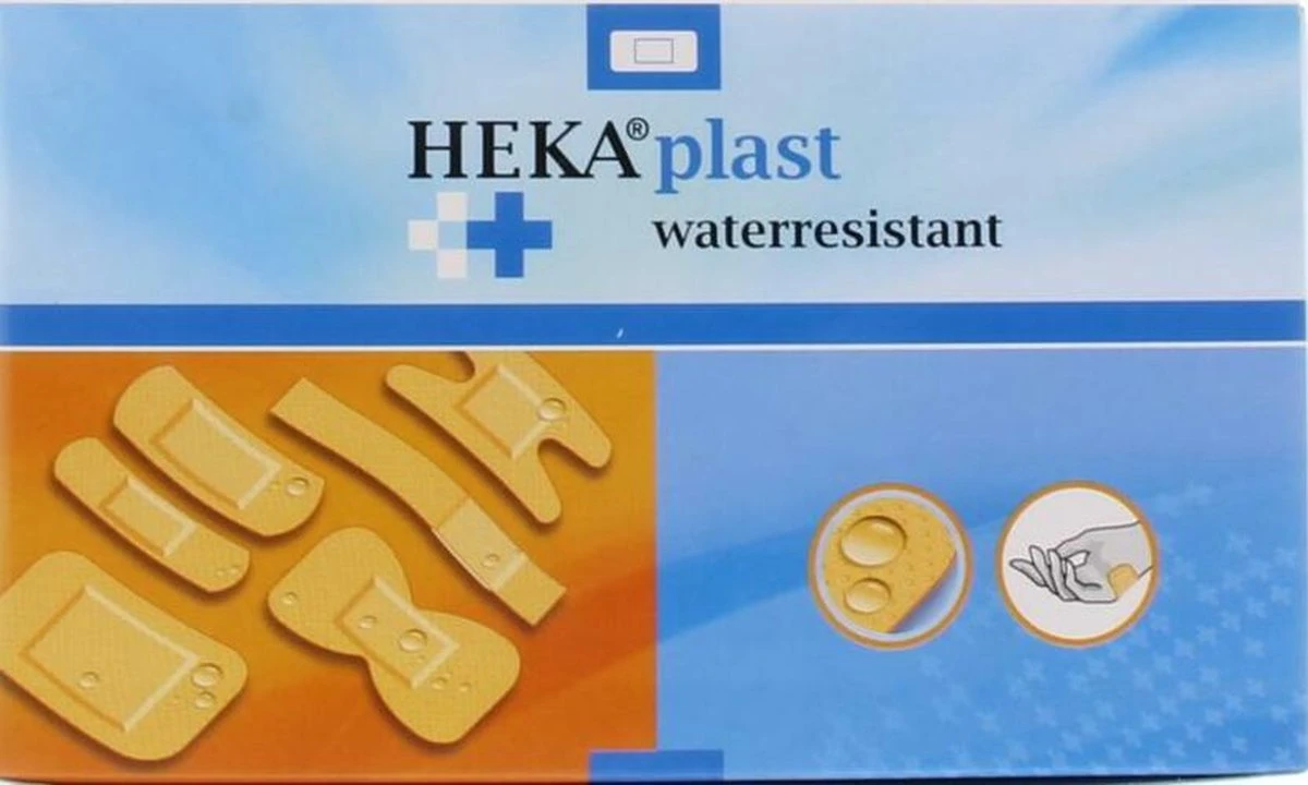 HEKA Plast Waterresistant Lange Vingerpleister 120 X 20 Mm - 100 Stuks! 2 HEKA Plast Waterresistant Lange Vingerpleister 120 X 20 Mm - 100 Stuks! - Afbeelding 2