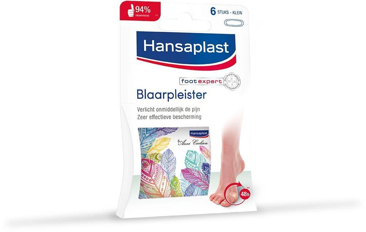 Hansaplast Blaarpleister Klein - 6 Stuks 4 Hansaplast Blaarpleister Klein - 6 Stuks - Afbeelding 4