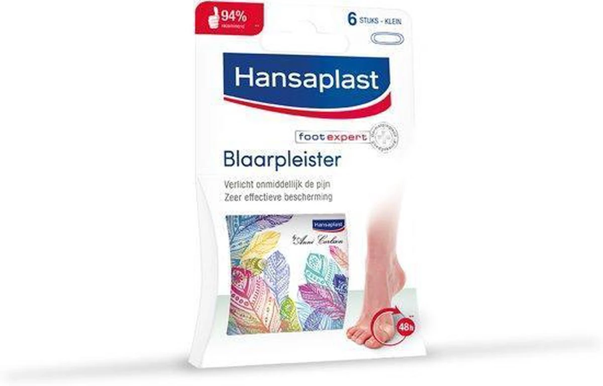 Hansaplast Blaarpleister Klein - 6 Stuks 6 Hansaplast Blaarpleister Klein - 6 Stuks - Afbeelding 6
