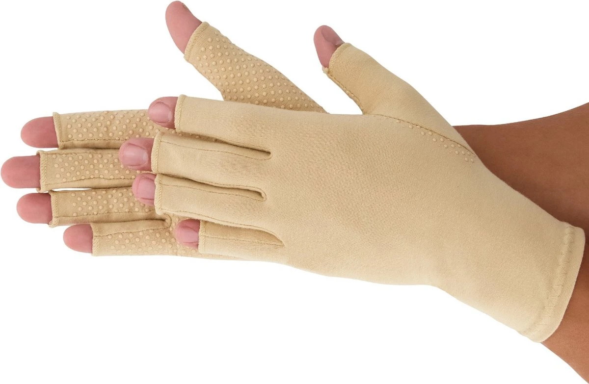Therapeutische Reuma Artritis Compressie Handschoenen Met Anti-Slip Voor Pijnverlichting, Ondersteuning & Verbetering Van De Bloedsomloop | Grijs Small 13 Therapeutische Reuma Artritis Compressie Handschoenen Met Anti-Slip Voor Pijnverlichting, Ondersteuning & Verbetering Van De Bloedsomloop | Grijs Small - Afbeelding 13