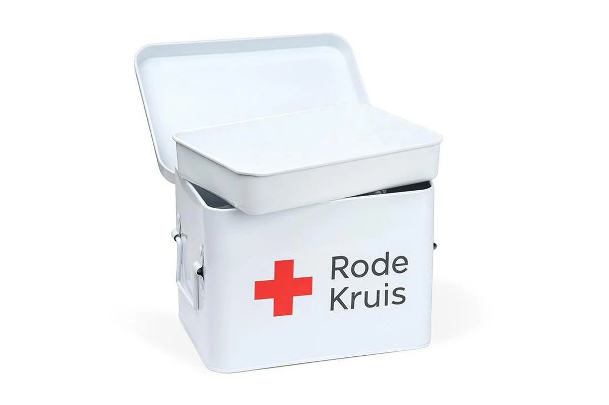 Rode Kruis - EHBO-box - 'In En Om Het Huis' - Eerste Hulp Kit: 82-delig 6 Rode Kruis - EHBO-box - 'In En Om Het Huis' - Eerste Hulp Kit: 82-delig - Afbeelding 6