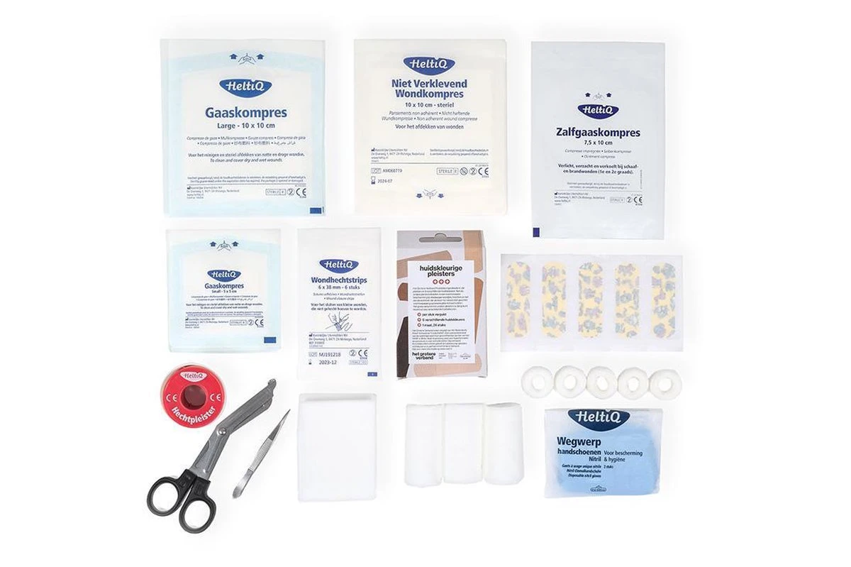 Rode Kruis - EHBO-box - 'In En Om Het Huis' - Eerste Hulp Kit: 82-delig 8 Rode Kruis - EHBO-box - 'In En Om Het Huis' - Eerste Hulp Kit: 82-delig - Afbeelding 8