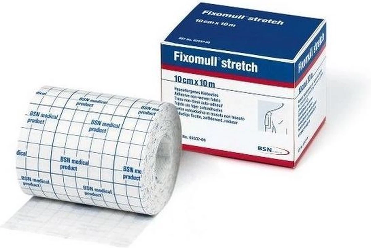 BSN Fixomull Stretch - 10 M X 10 Cm 3 BSN Fixomull Stretch - 10 M X 10 Cm - Afbeelding 3