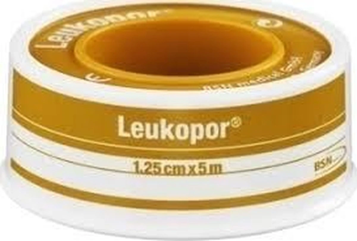 Leukopor Zeer Gevoelige Huid - 5 M X 1.25 Cm - Pleisters 7 Leukopor Zeer Gevoelige Huid - 5 M X 1.25 Cm - Pleisters - Afbeelding 7