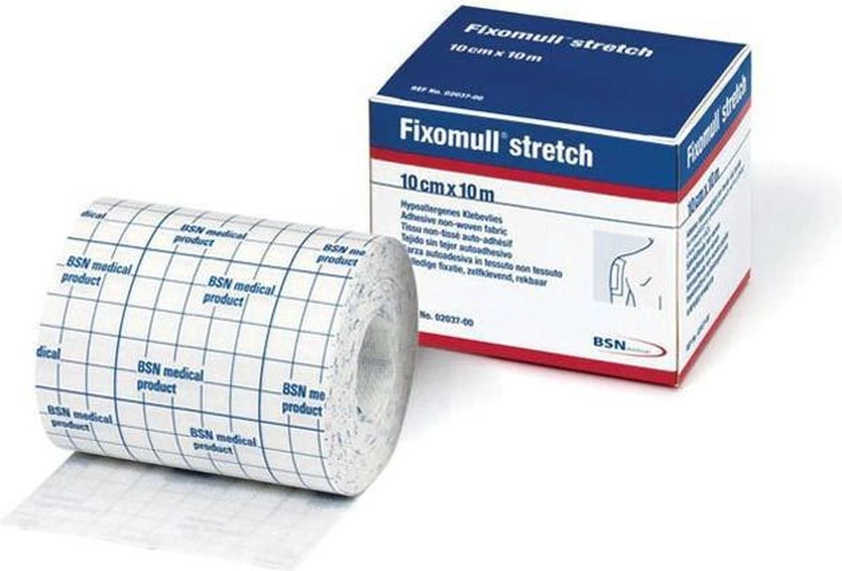 BSN Fixomull Stretch - 10 M X 10 Cm 1 BSN Fixomull Stretch - 10 M X 10 Cm
