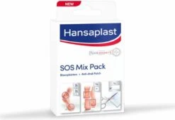 Hansaplast SOS Mix Pack Blaarpleisters En Anti-Druk Patches - 6 Stuks