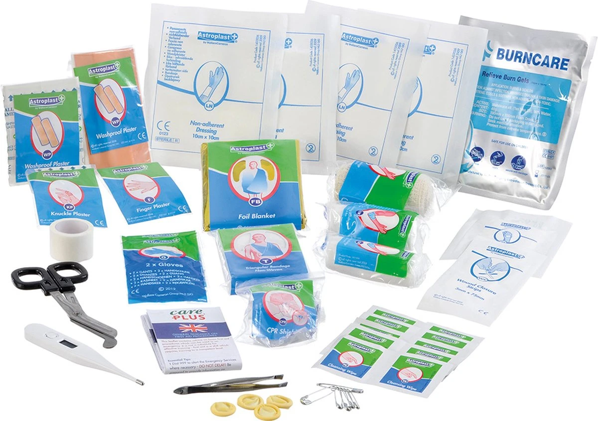 Care Plus EHBO Set - First Aid Kit Waterproof - Ehbo Kit Bevat 72 Items! 3 Care Plus EHBO Set - First Aid Kit Waterproof - Ehbo Kit Bevat 72 Items! - Afbeelding 3